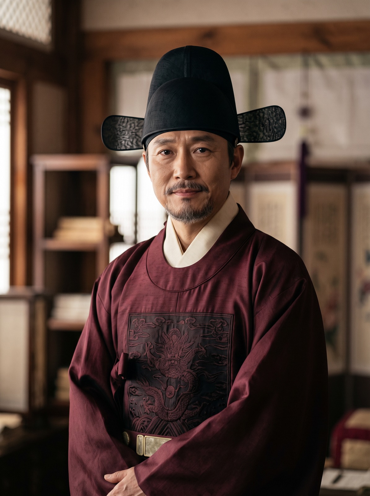 강희중의 작품 배역 이미지