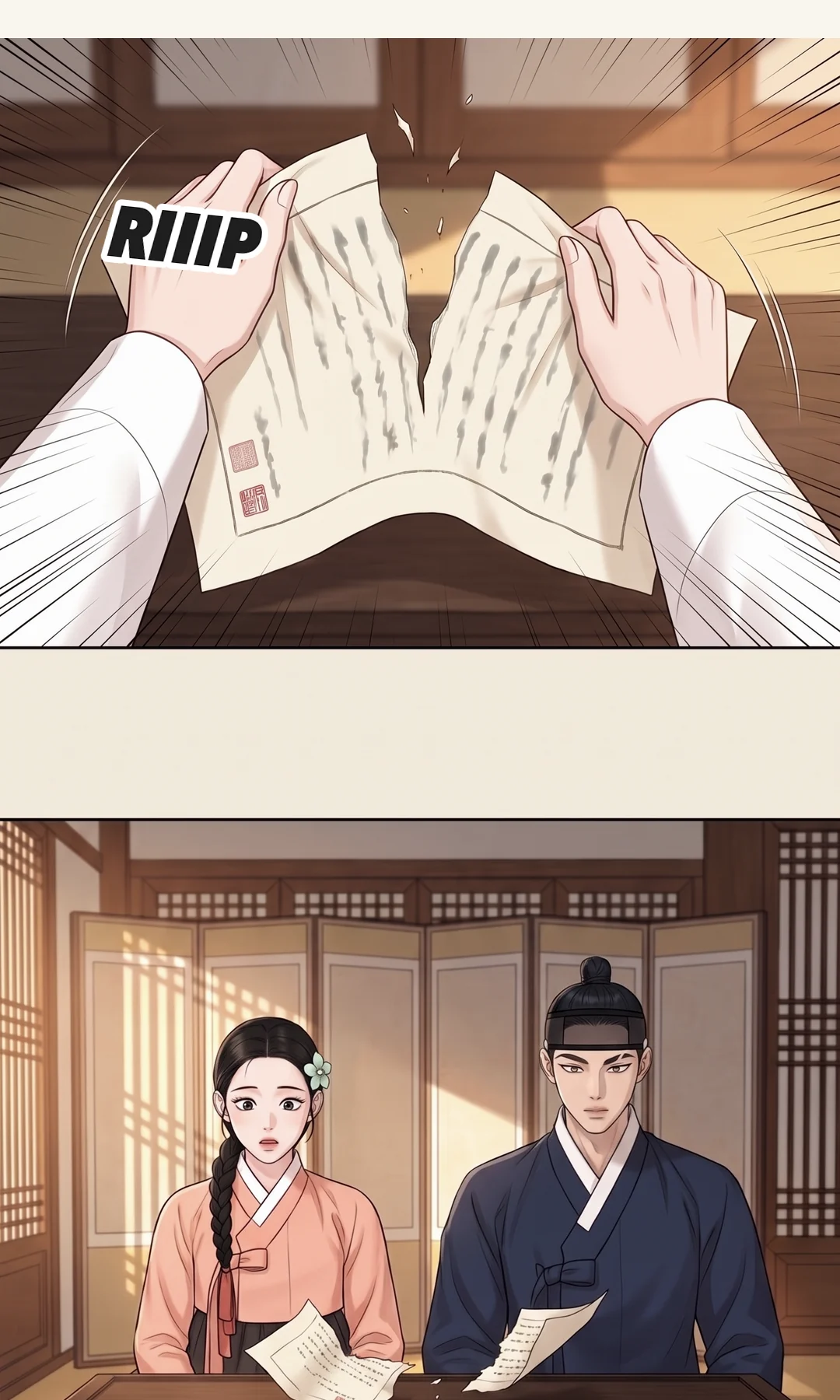 End card. — End of Ep. 2 / Next — I Choose That Man