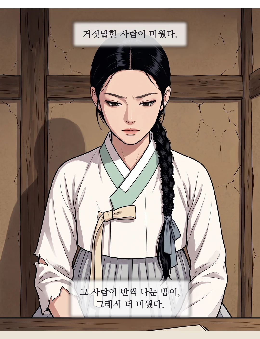 (신규 · 회상) 4화의 밥상 — 같은 높이의 두 그릇. — 부부는 반씩입니다 — 그렇게 말하던 밤.