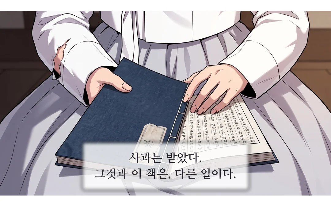 어머니 거래 상대가 적힌 부분을 짚고 문밖을 향해 — 일하는 사람의 목소리로 돌아온다. — 연화 "어머니 곁에 있던 솔이를 데려와 주세요."