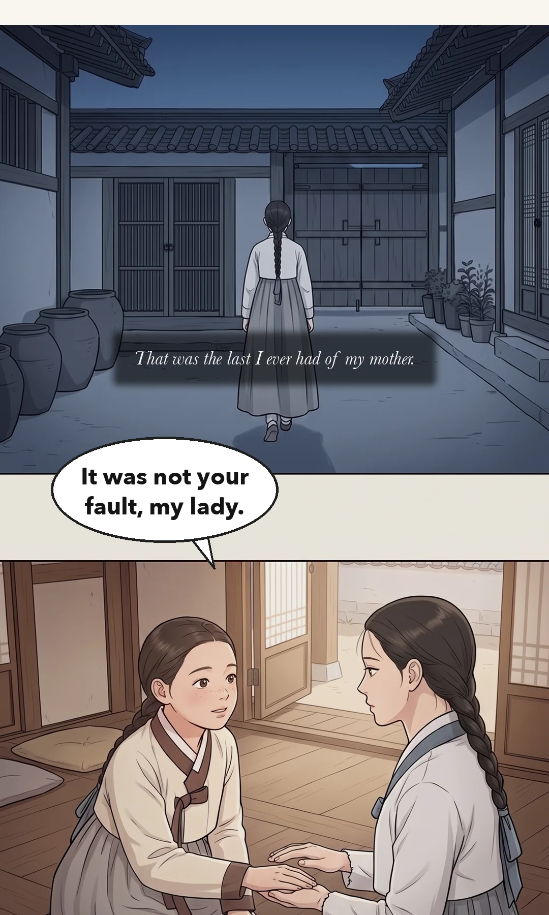 (new) Yi Heon. He nods once. — The king nodded once.