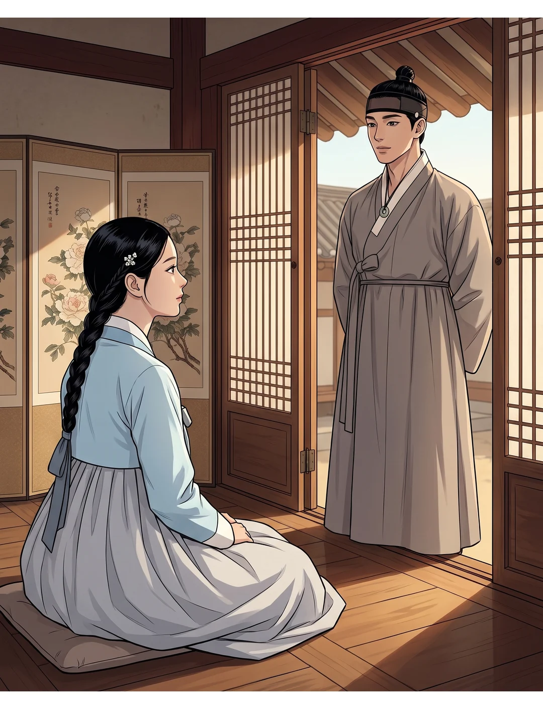 이헌이 연화에게 직접. 느리고 따뜻하게. — 이헌 "혼인을 하지 않아도 끝까지 조사할 것이오."