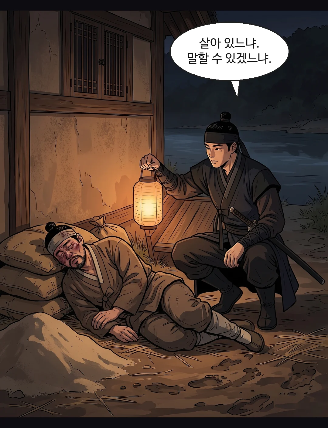 끝 카드. — 19화 끝 다음 화 — 아들한테 떠넘기시려고요