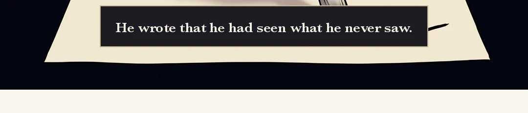 Yeonhwa is escorted out and Taesik, his hands untied, follows. — This time he meant to make the daughter write it.