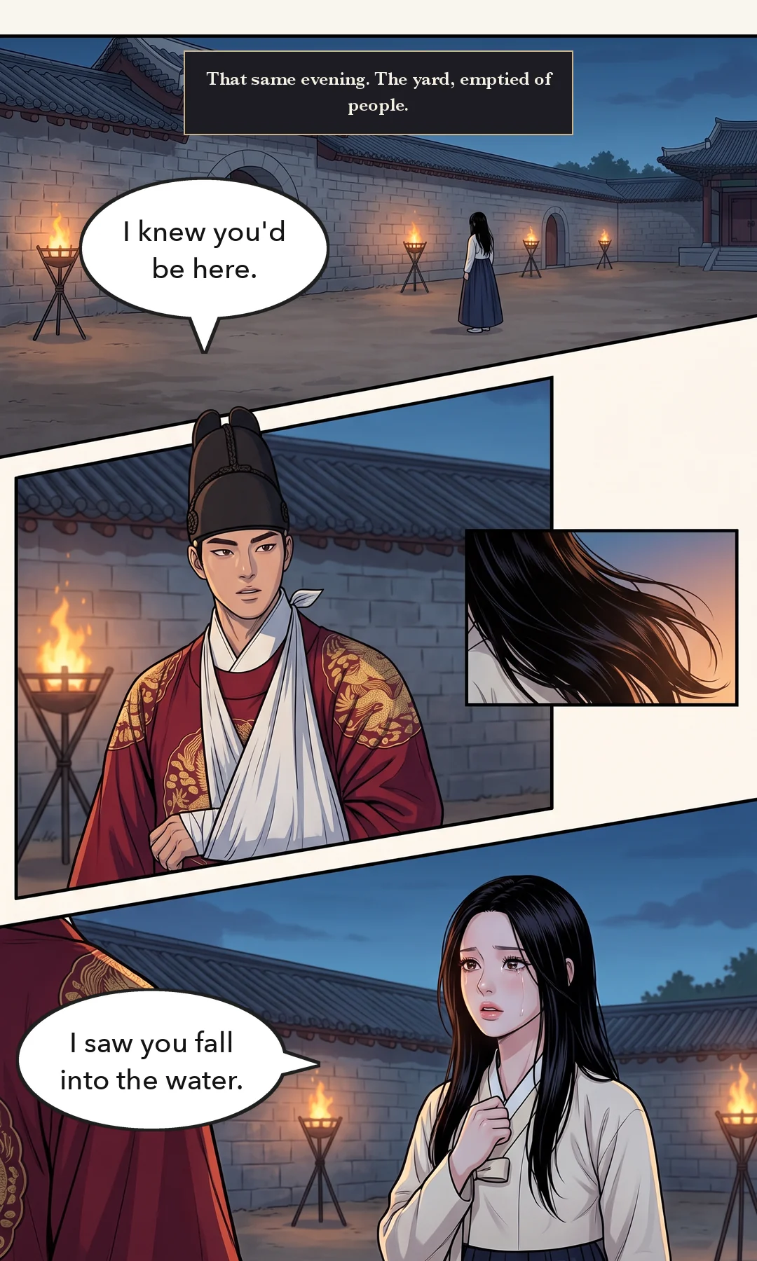 Memory — the day they first met, under the name Mujin.
