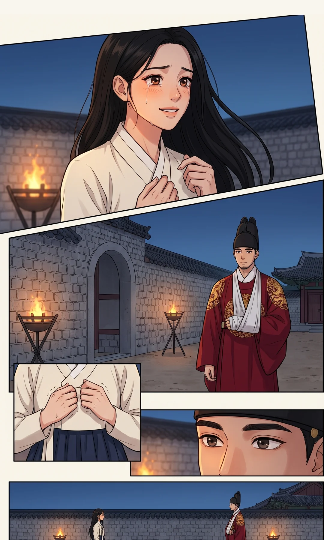 28화 끝. — 28화 끝 다음 화 · 아버지, 버린 딸이 중전입니다