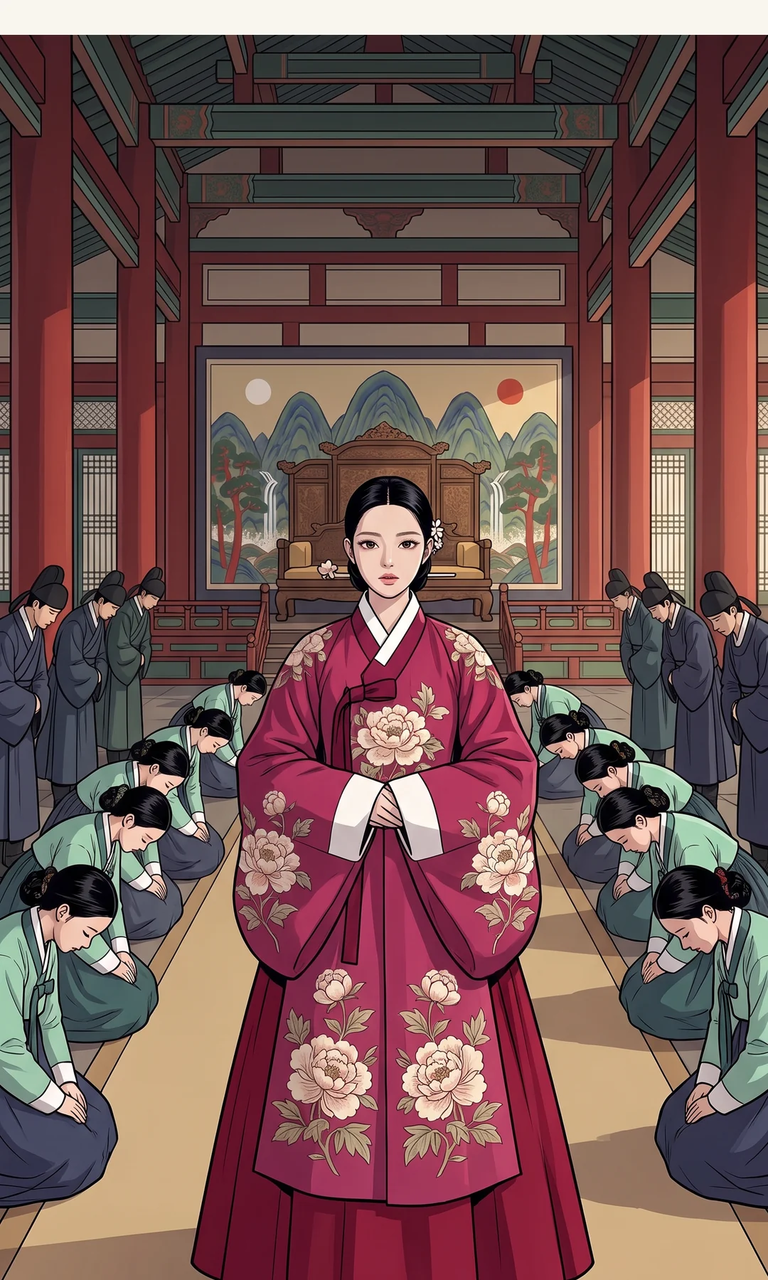 버린 딸이요. — 연화 "네, 아버지가 버린 딸이요."