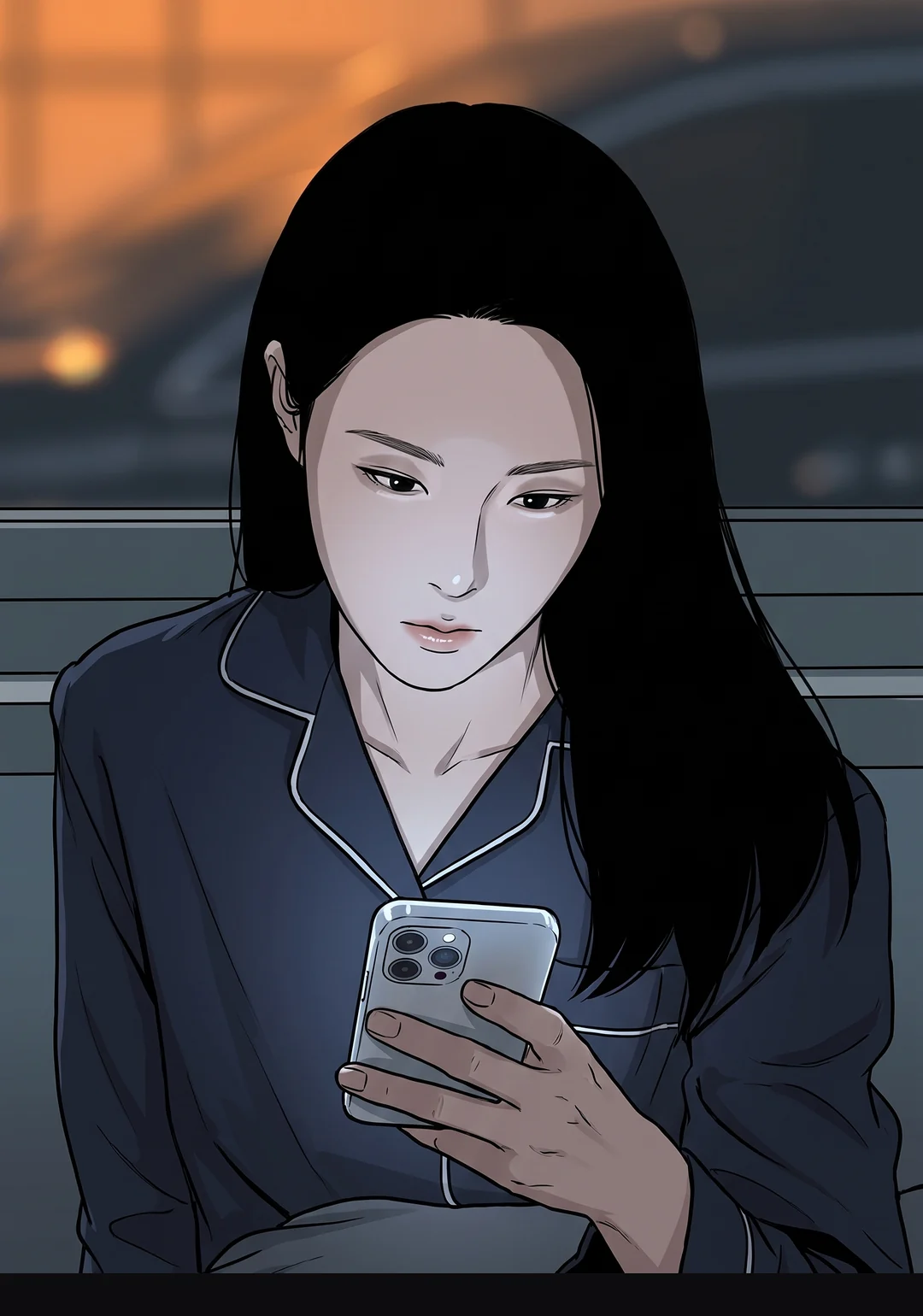 마루에 귀를 댄 미래.