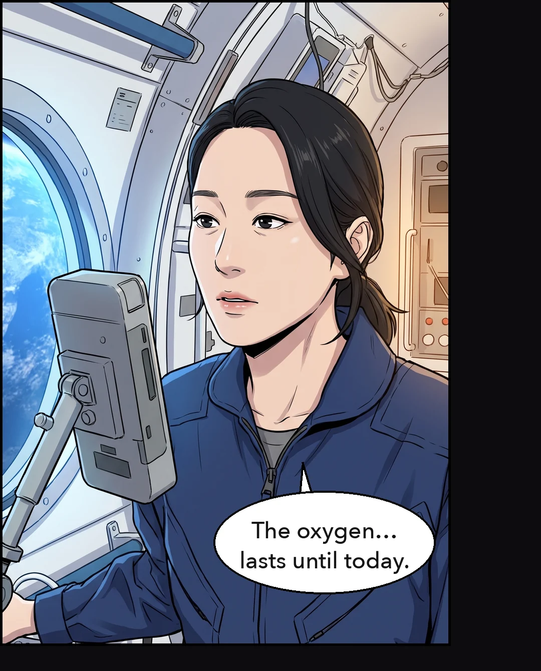"The oxygen… lasts until today."