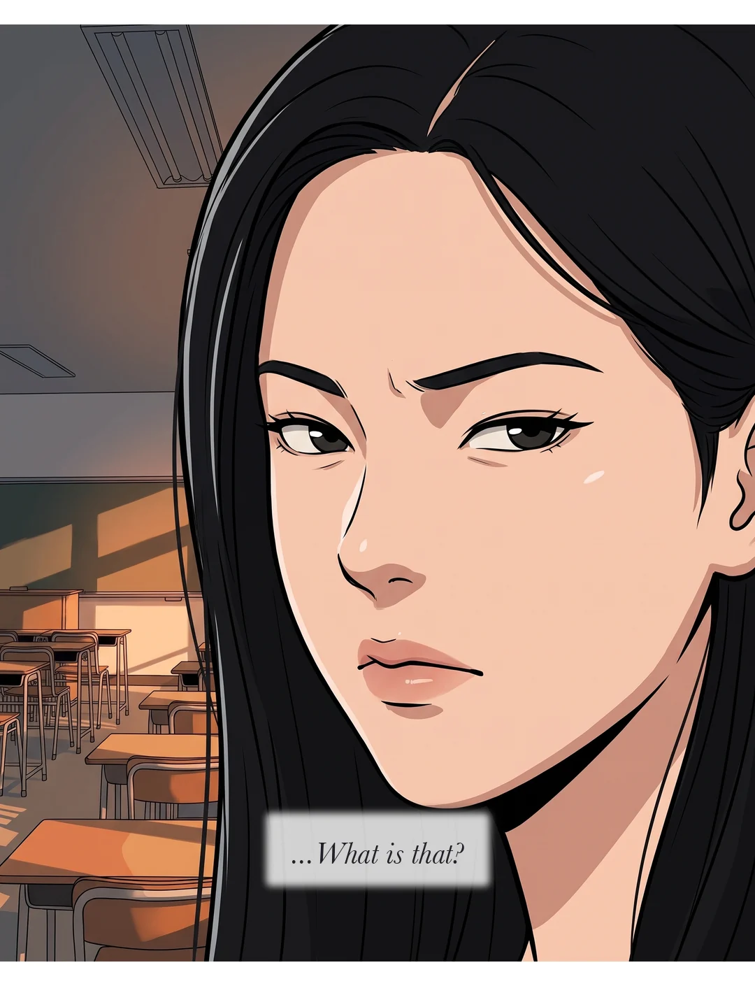 Yena's face as she checks the first photo — …what is that — …what is that.