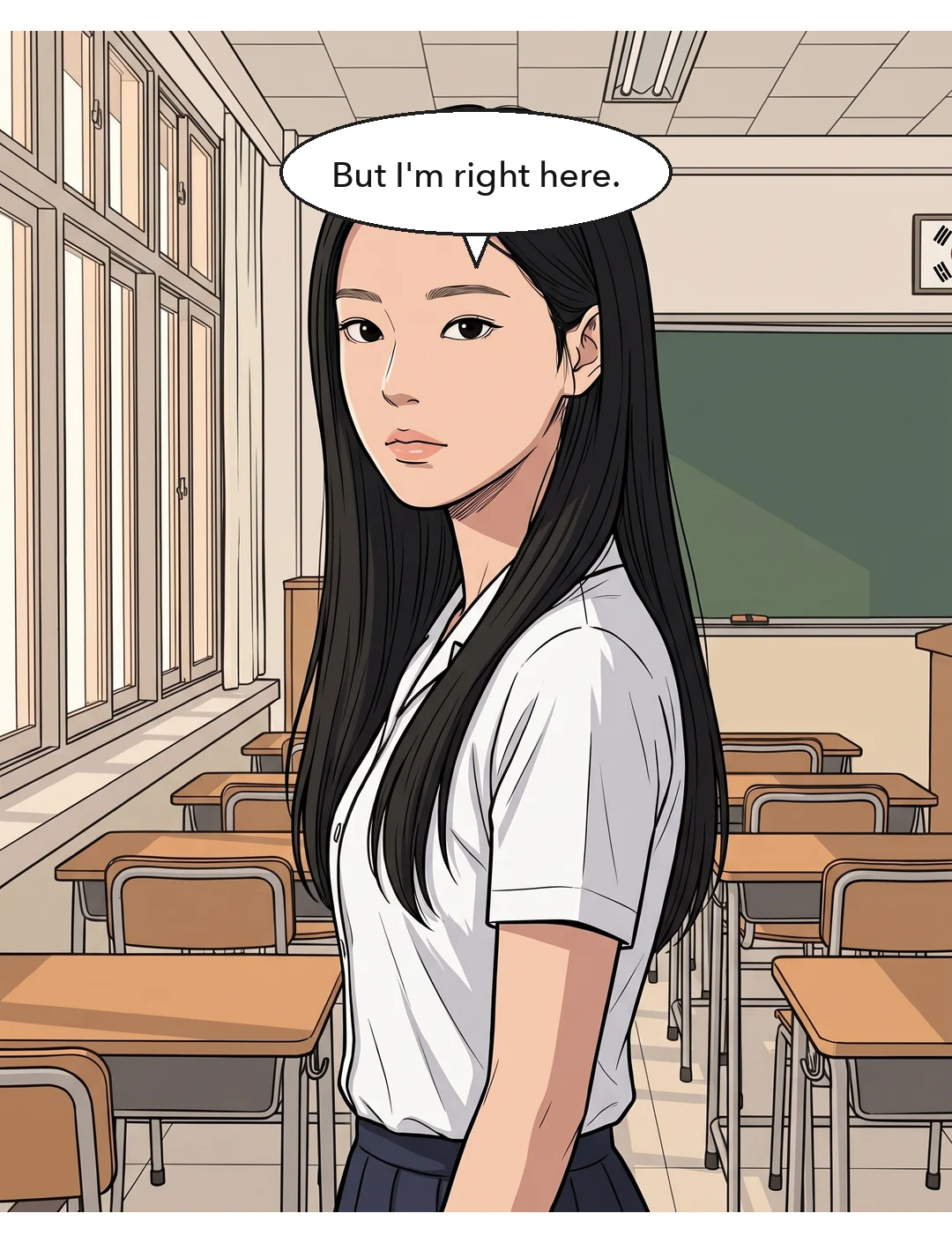 Yena answers — I'm right here — Yena: "But I'm right here."